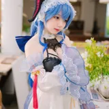 花铃《甘雨女仆》写真图集 41P｜在线预览与图包下载