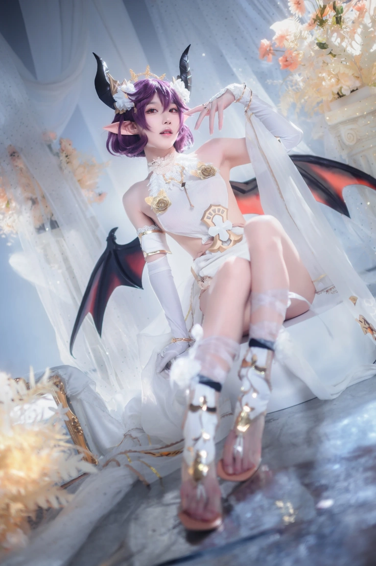 阿包也是兔娘《碧蓝幻想 古蕾娅 龙娘》写真图集 35P｜在线预览与图包下载