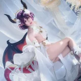 阿包也是兔娘《碧蓝幻想 古蕾娅 龙娘》写真图集 35P｜在线预览与图包下载