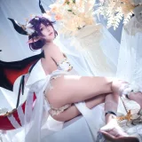 阿包也是兔娘《碧蓝幻想 古蕾娅 龙娘》写真图集 35P｜在线预览与图包下载