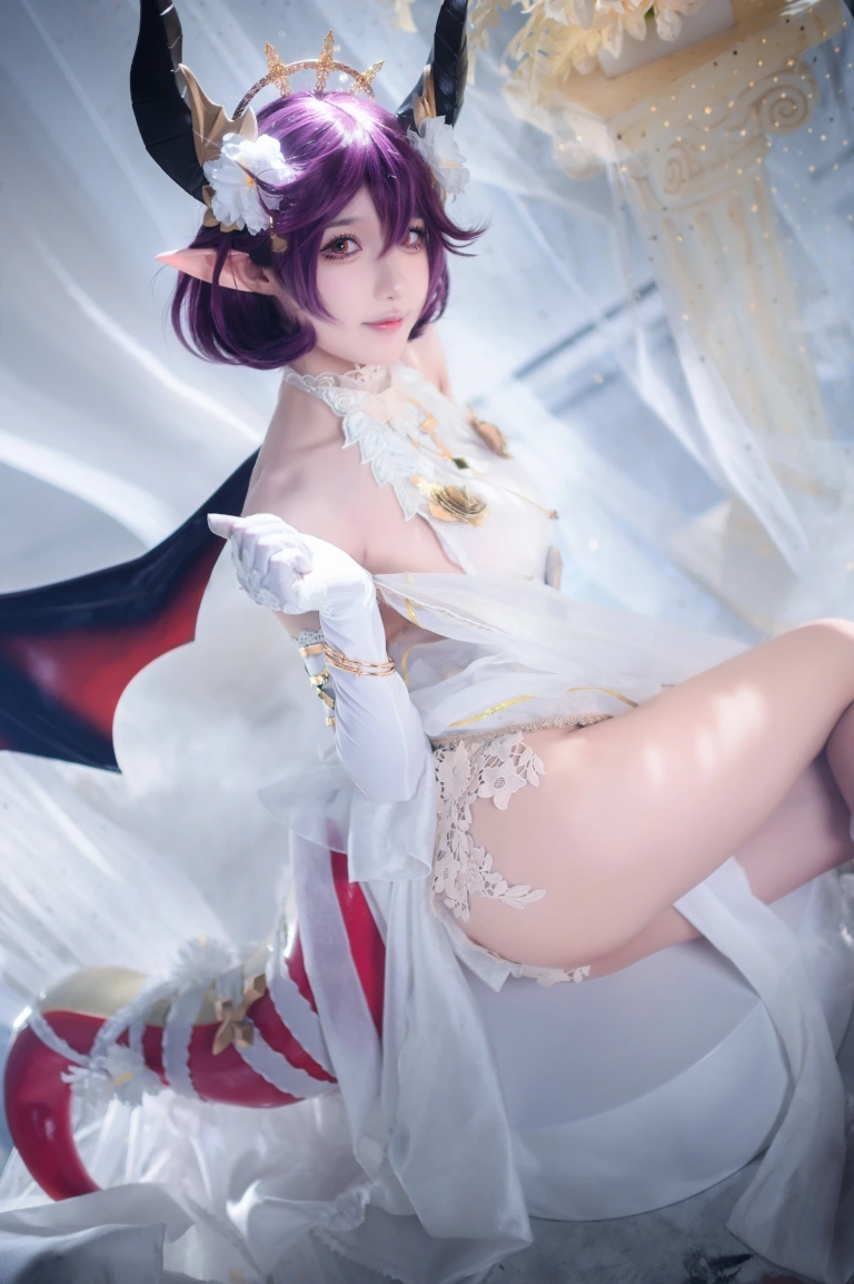 阿包也是兔娘《碧蓝幻想 古蕾娅 龙娘》写真图集 35P｜在线预览与图包下载