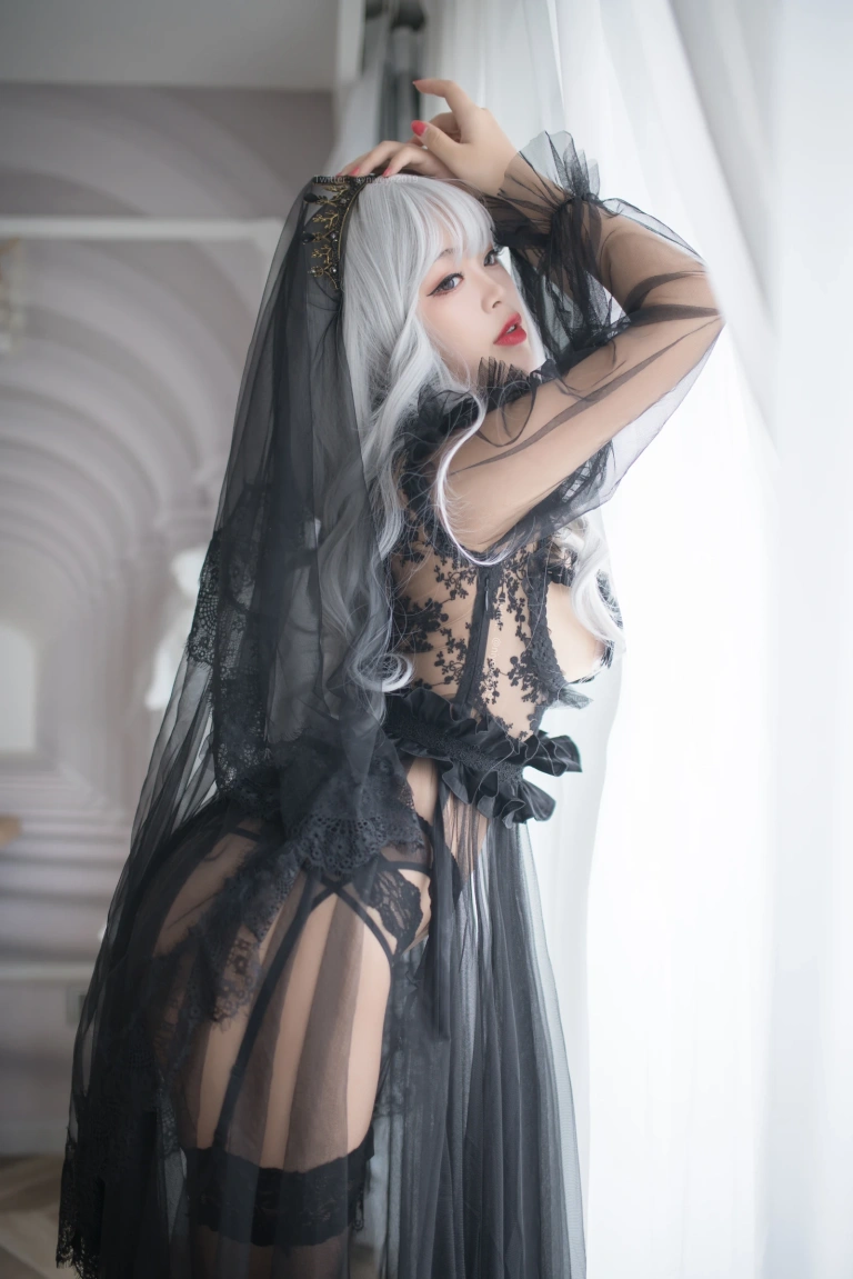 白烨《魔女黑丝》写真图集 73P+14V｜在线预览与图包下载