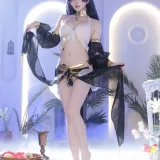 屿鱼《碧蓝航线 吾妻同人舞娘》写真图集 45P｜在线预览与图包下载