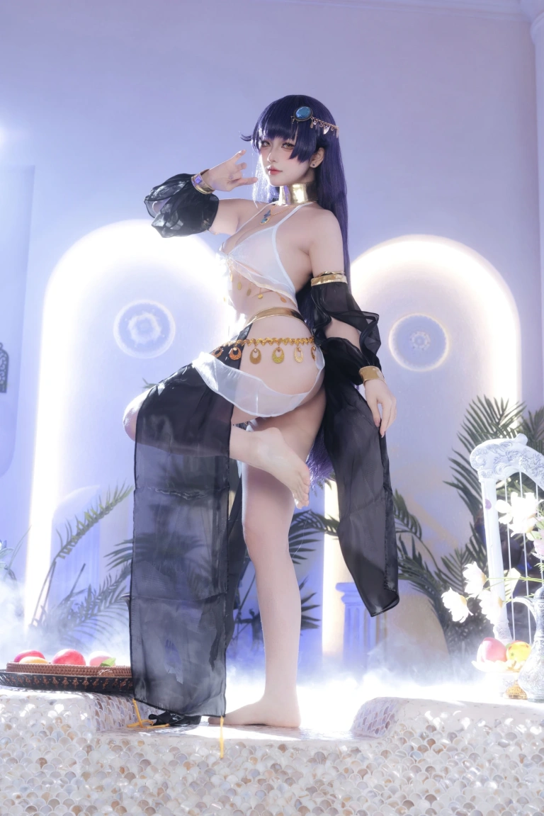 屿鱼《碧蓝航线 吾妻同人舞娘》写真图集 45P｜在线预览与图包下载