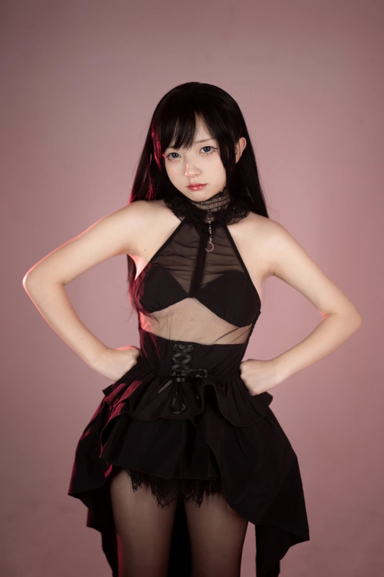 花铃《黑丝燕尾礼服》写真图集 85P｜在线预览与图包下载