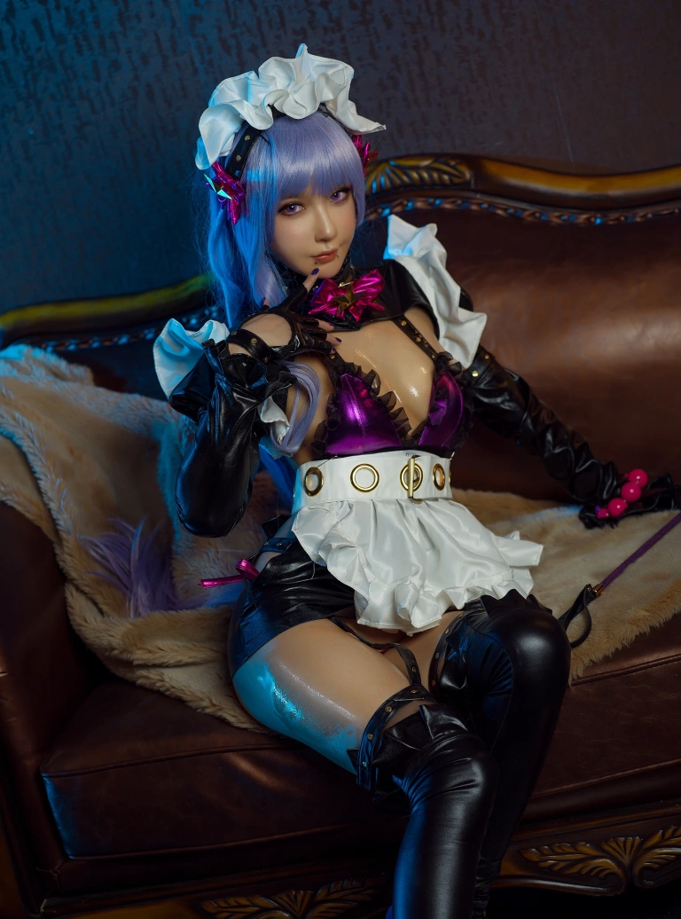 阿包也是兔娘《女仆 bb酱》写真图集 19P｜在线预览与图包下载