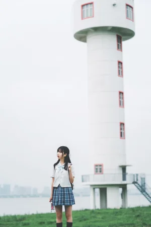 面饼仙儿《沙雕JK》写真图集 22P｜在线预览与图包下载