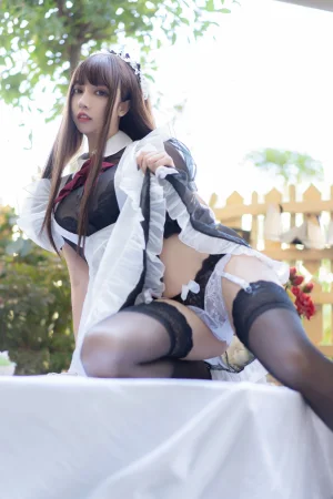 过期米线线喵《女仆透》写真图集 49P｜在线预览与图包下载