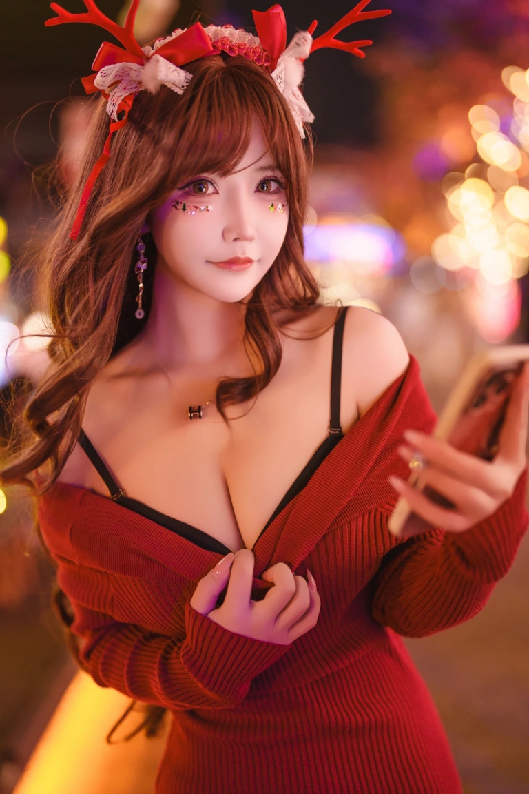 抱走莫子《圣诞情事》写真图集 70P+1V｜在线预览与图包下载