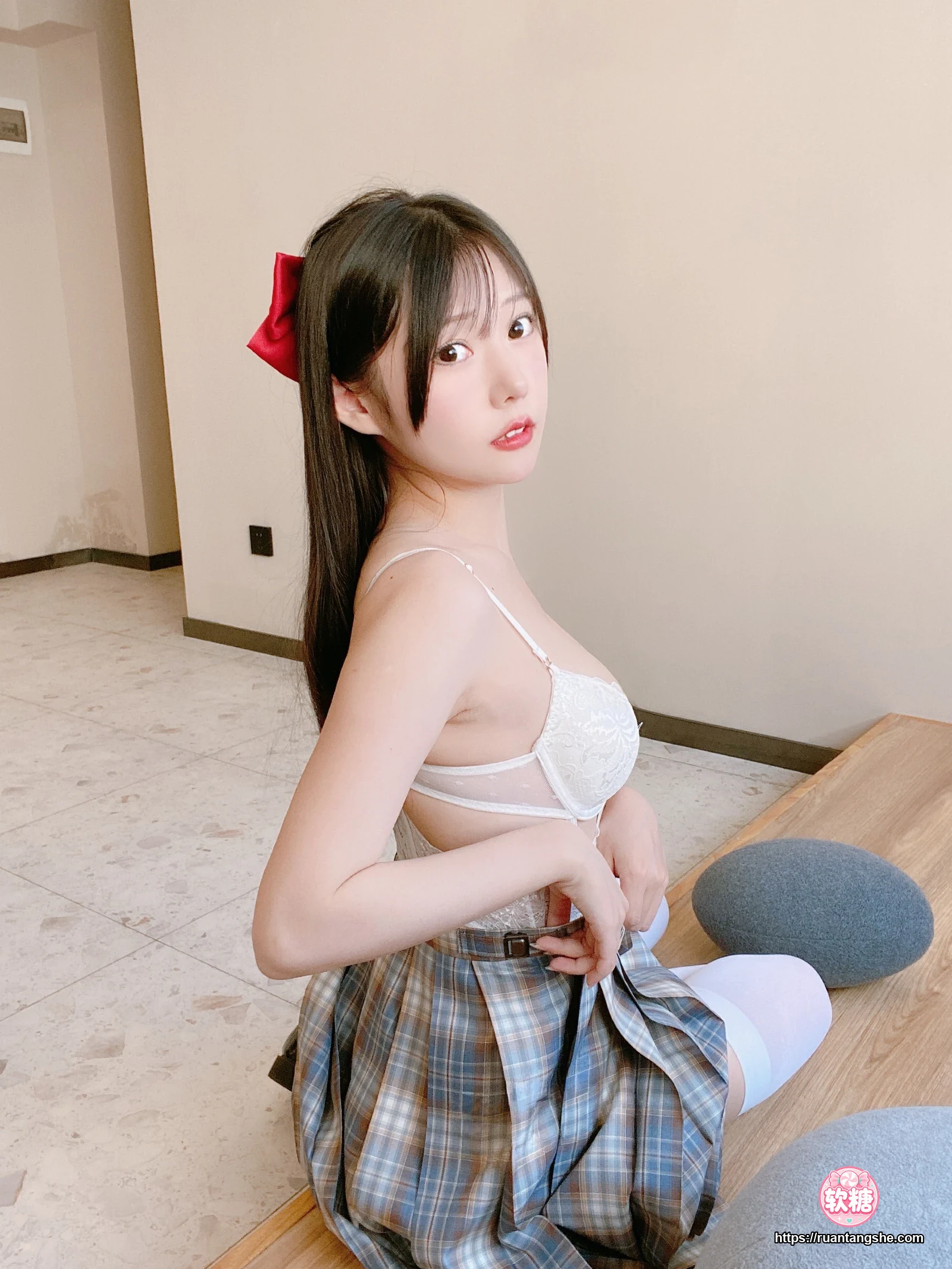 香草喵露露 香草喵露露 NO.058 - 大象JK格子裙