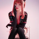 花铃《玛奇玛黑色护士》写真图集 20P｜在线预览与图包下载