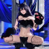 屿鱼《碧蓝航线 爱宕 狼人》写真图集 51P｜在线预览与图包下载