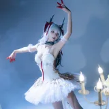 阿包也是兔娘《明日方舟 w 芭蕾》写真图集 29P｜在线预览与图包下载