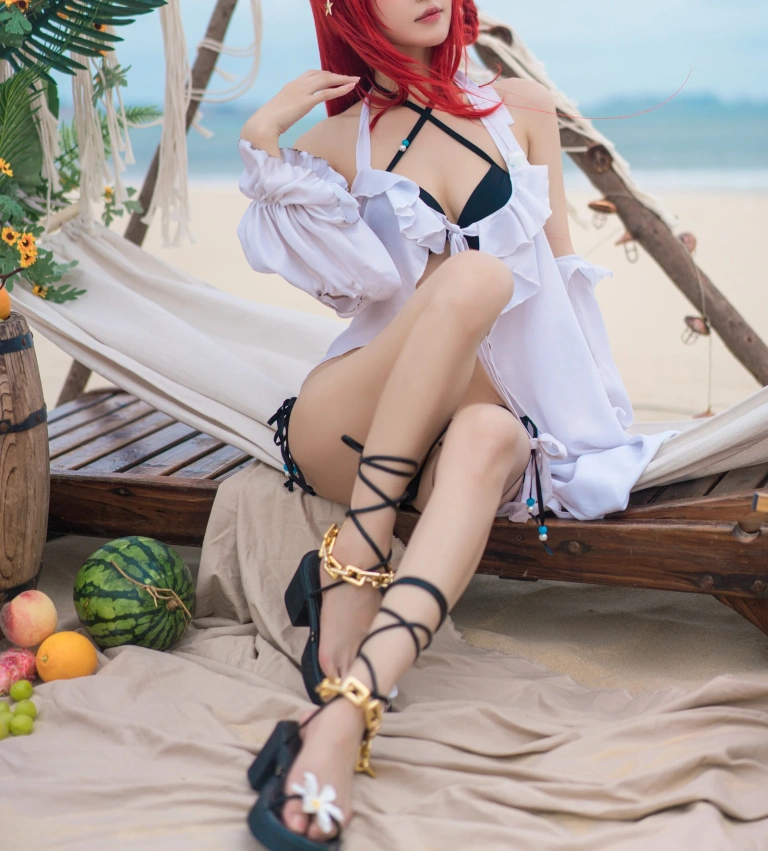 阿包也是兔娘《明日方舟 史尔特尔》写真图集 50P｜在线预览与图包下载