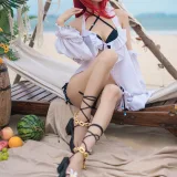 阿包也是兔娘《明日方舟 史尔特尔》写真图集 50P｜在线预览与图包下载