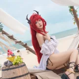 阿包也是兔娘《明日方舟 史尔特尔》写真图集 50P｜在线预览与图包下载