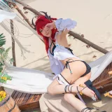 阿包也是兔娘《明日方舟 史尔特尔》写真图集 50P｜在线预览与图包下载