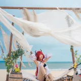 阿包也是兔娘《明日方舟 史尔特尔》写真图集 50P｜在线预览与图包下载