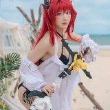 阿包也是兔娘《明日方舟 史尔特尔》写真图集 50P｜在线预览与图包下载