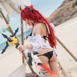 阿包也是兔娘《明日方舟 史尔特尔》写真图集 50P｜在线预览与图包下载
