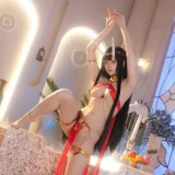 屿鱼《碧蓝航线 能代 赤纱浴影》写真图集 80P｜在线预览与图包下载