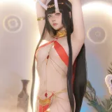 屿鱼《碧蓝航线 能代 赤纱浴影》写真图集 80P｜在线预览与图包下载