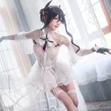 阿包也是兔娘《明日方舟 伊内斯芭蕾》写真图集 25P｜在线预览与图包下载