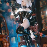 屿鱼《尼尔：机械纪元 2B 万圣女巫同人》写真图集 70P｜在线预览与图包下载