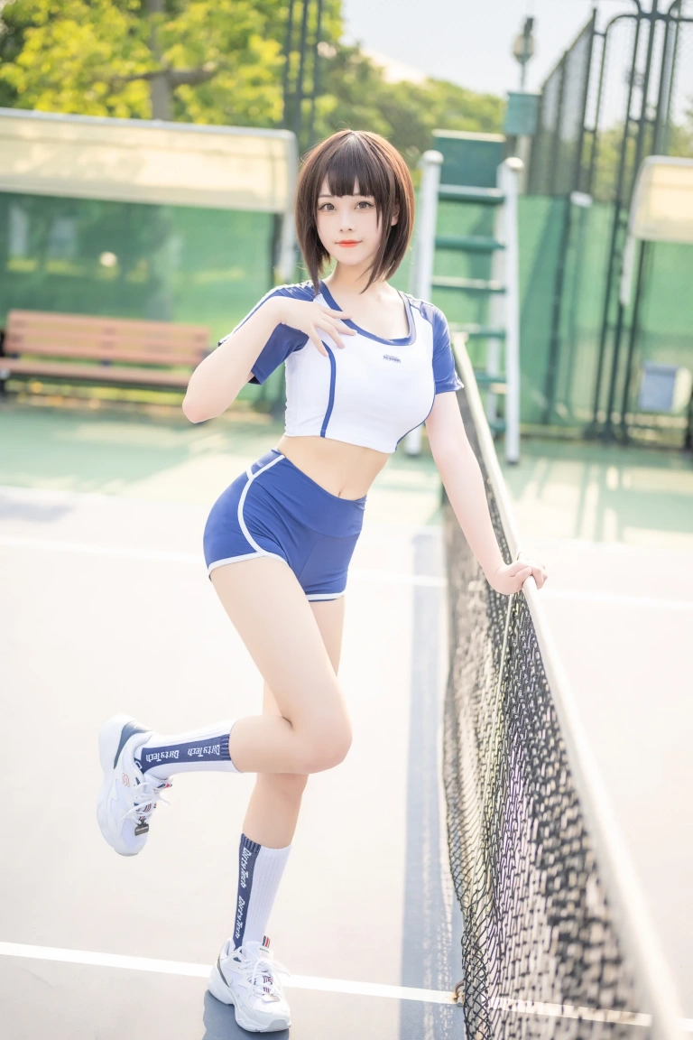 蜜汁猫裘《体操服》写真图集 50P｜在线预览与图包下载