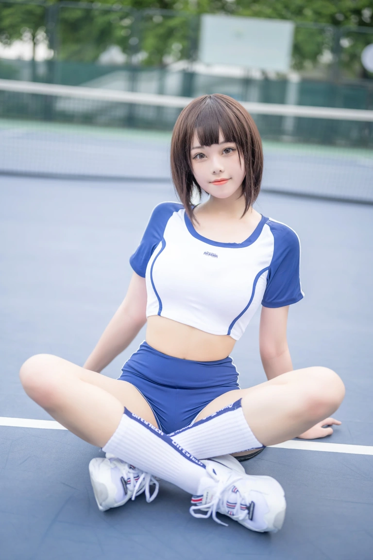 蜜汁猫裘《体操服》写真图集 50P｜在线预览与图包下载
