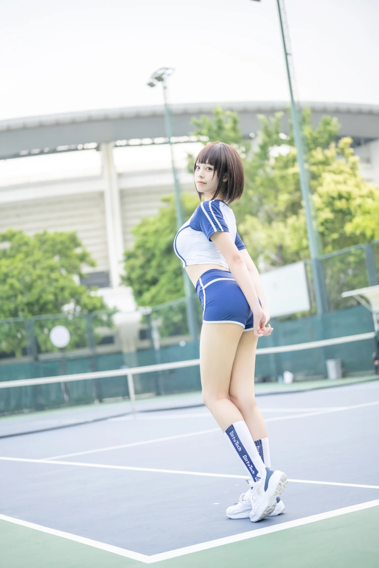 蜜汁猫裘《体操服》写真图集 50P｜在线预览与图包下载