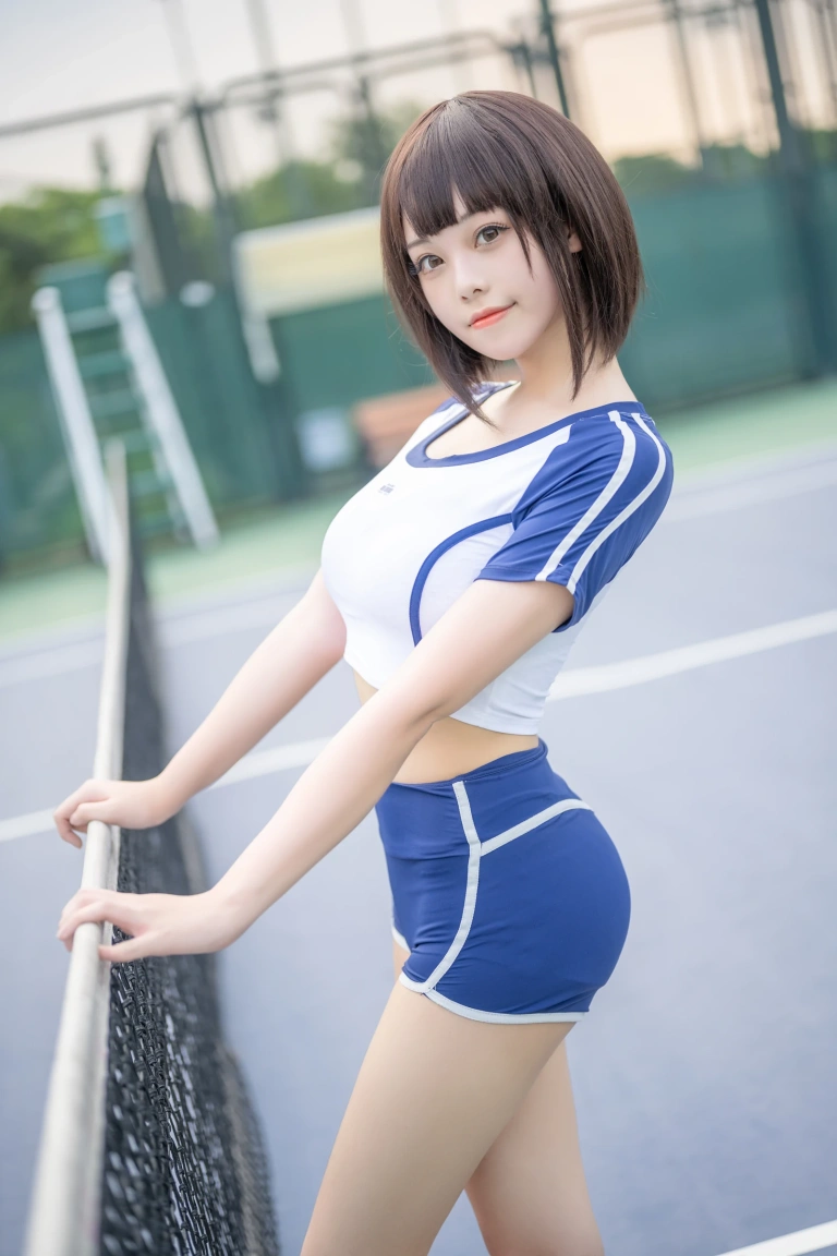 蜜汁猫裘《体操服》写真图集 50P｜在线预览与图包下载
