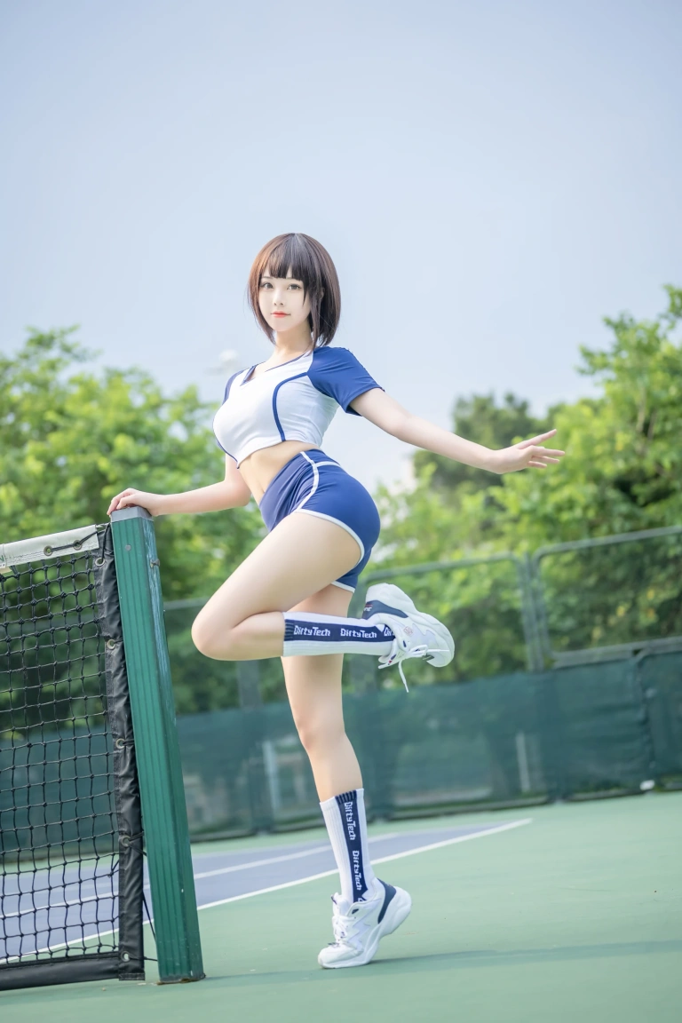 蜜汁猫裘《体操服》写真图集 50P｜在线预览与图包下载