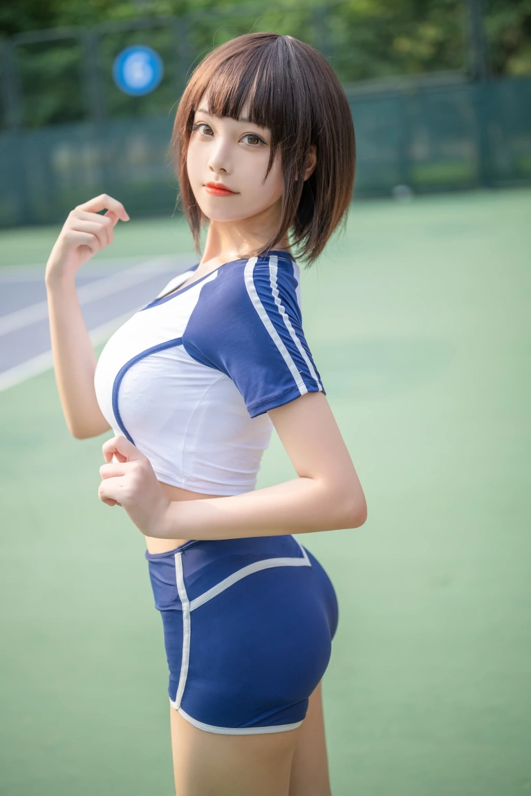 蜜汁猫裘《体操服》写真图集 50P｜在线预览与图包下载