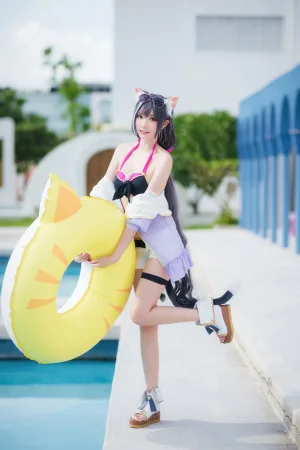 瓜希酱《公主连结 凯露夏日》写真图集 21P｜在线预览与图包下载