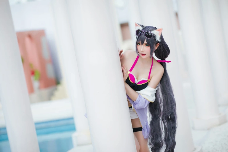 瓜希酱《公主连结 凯露夏日》写真图集 21P｜在线预览与图包下载