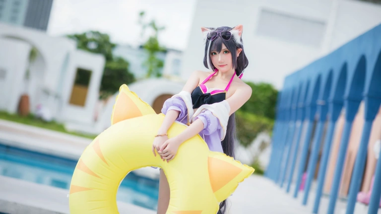 瓜希酱《公主连结 凯露夏日》写真图集 21P｜在线预览与图包下载