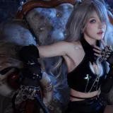 阿包也是兔娘《月光猫骑士》写真图集 29P｜在线预览与图包下载