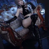 阿包也是兔娘《月光猫骑士》写真图集 29P｜在线预览与图包下载