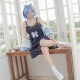 花铃《蕾姆居家服》写真图集 30P｜在线预览与图包下载