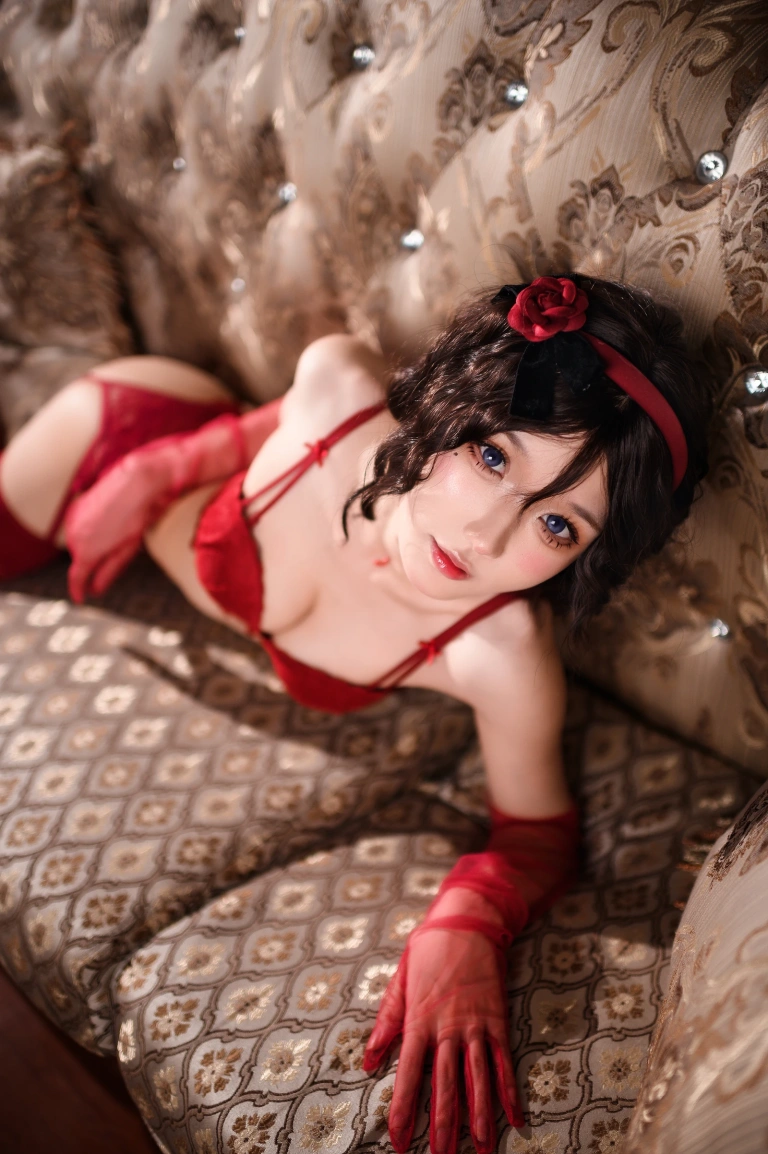 阿包也是兔娘《My Rose 玫瑰》写真图集 46P｜在线预览与图包下载