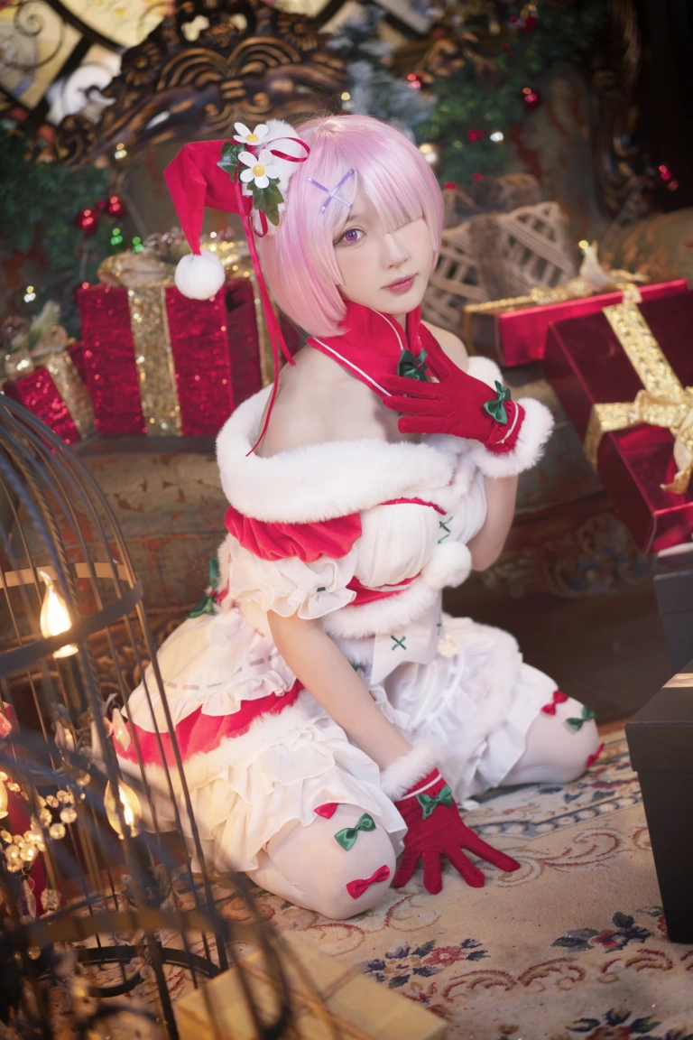阿包也是兔娘《拉姆》写真图集 11P｜在线预览与图包下载