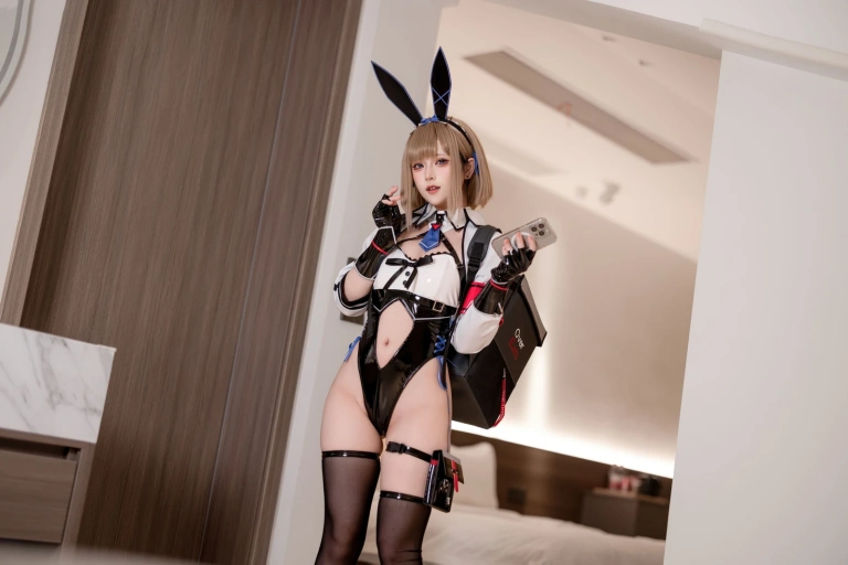 屿鱼《外卖兔女郎 小葵》写真图集 66P｜在线预览与图包下载