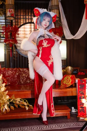 清水由乃《柴郡新春旗袍》写真图集 71P+1V｜在线预览与图包下载