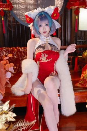 清水由乃《柴郡新春旗袍》写真图集 71P+1V｜在线预览与图包下载
