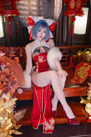 清水由乃《柴郡新春旗袍》写真图集 71P+1V｜在线预览与图包下载