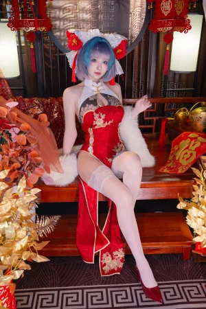 清水由乃《柴郡新春旗袍》写真图集 71P+1V｜在线预览与图包下载