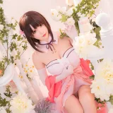 星之迟迟《加藤惠 粉礼服》写真图集 33P｜在线预览与图包下载