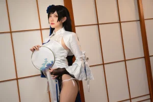 瓜希酱《少女前线 95式 玉玲珑》写真图集 20P｜在线预览与图包下载
