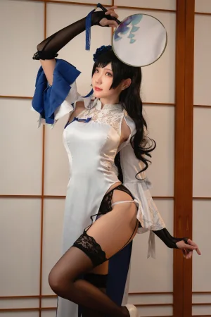 瓜希酱《少女前线 95式 玉玲珑》写真图集 20P｜在线预览与图包下载